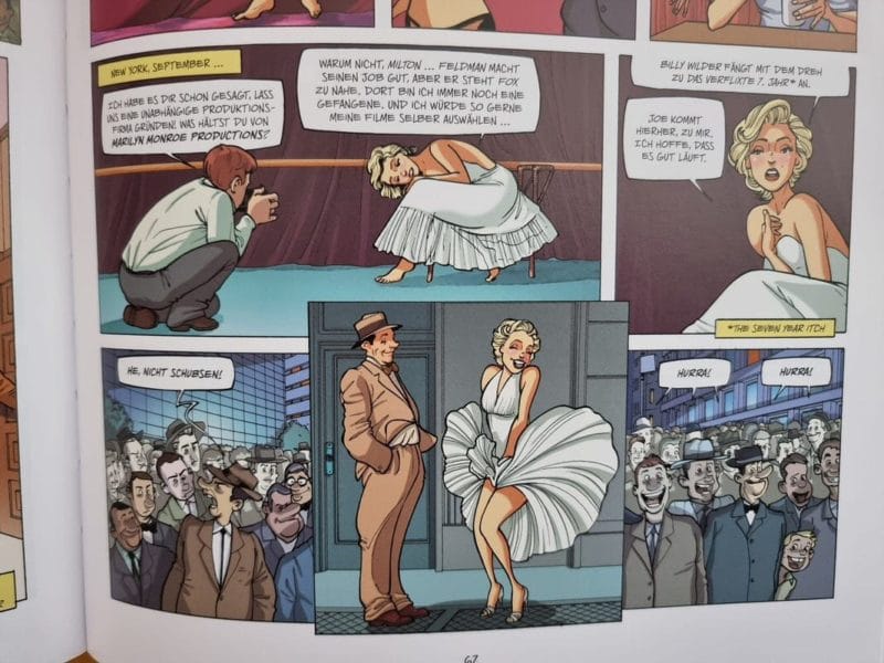 Marilyn Monroe Biografie als Graphic Novel