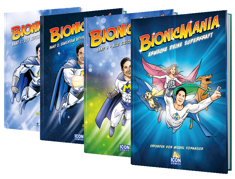 Bionicmania – Gewaltfreie Comics für Kinder